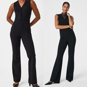 Spanx‎ black the perfect jumpsuit size small minimalist